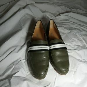 Comfortable Olive Loafers Dr Scholl's